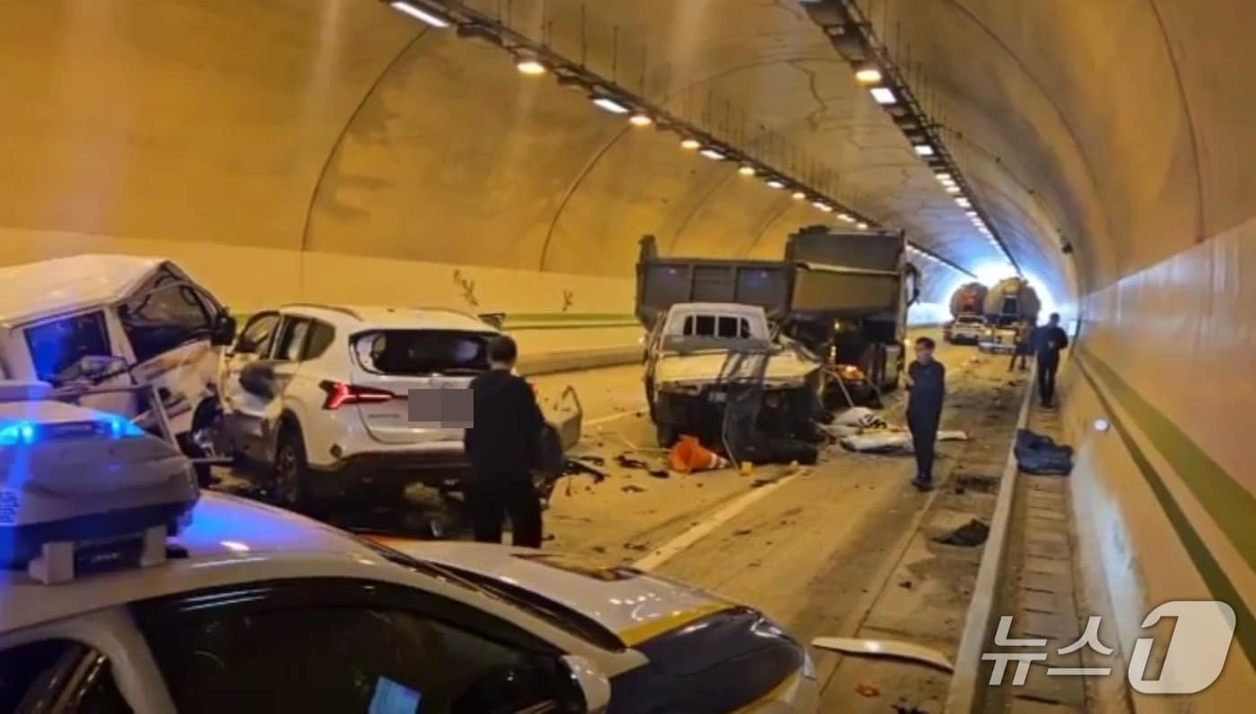 사고 현장(독자 송영훈씨 제공. 재판매 및 DB금지)