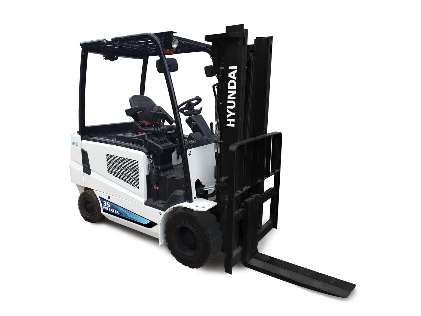 HD현대사이트솔루션이 수주한 3.5톤급 수소지게차(HD현대사이트솔루션 제공)