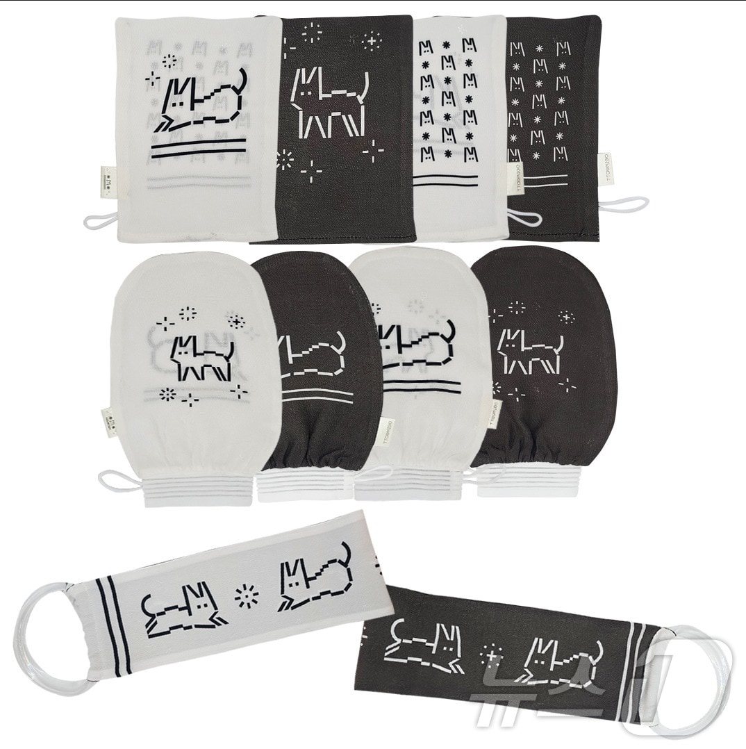 경북토종 브랜드 세신 수건 때미고 ⓒ News1 김대벽기자