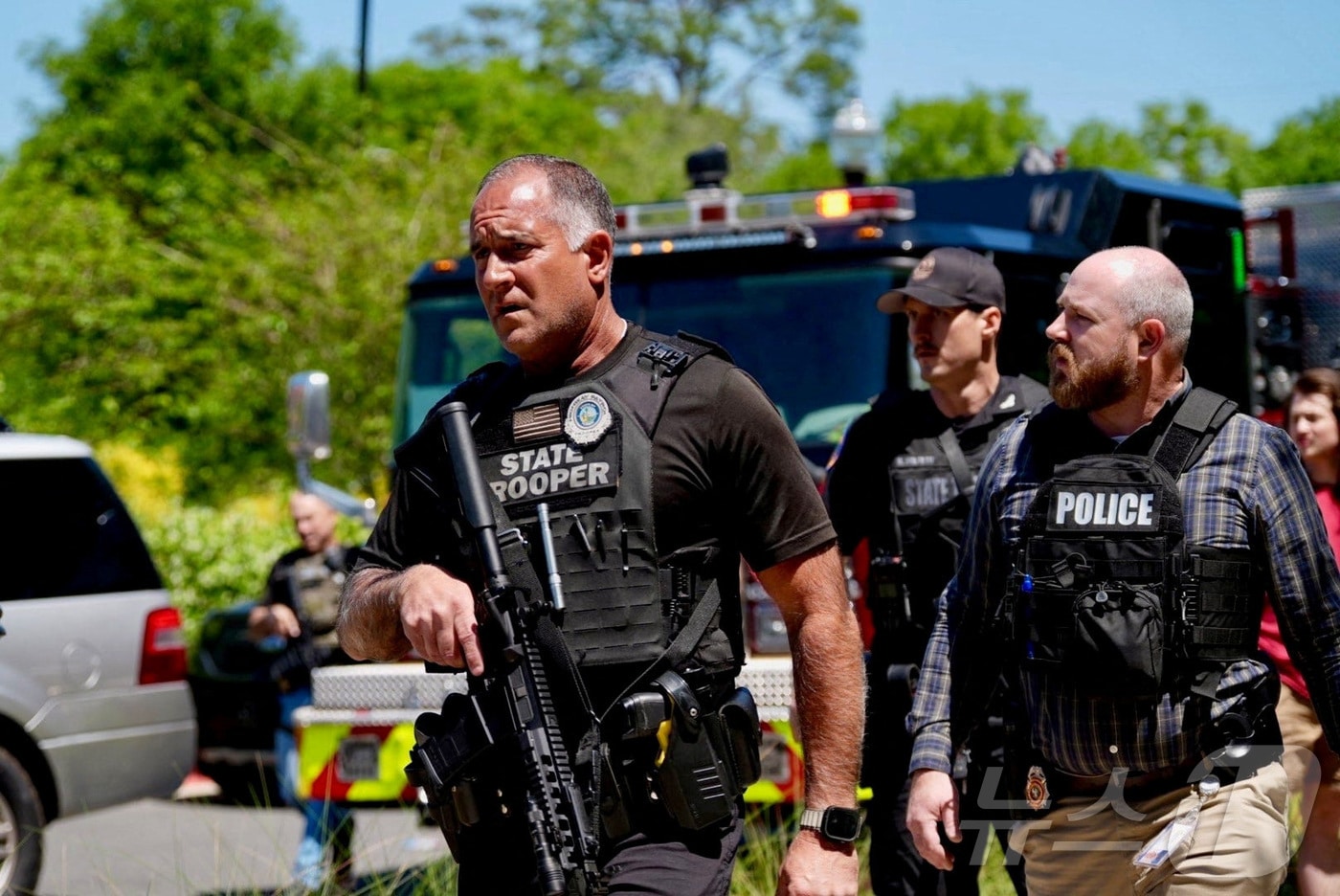 미국 경찰. (사진은 기사 내용과 무관함) ⓒ 로이터=뉴스1 ⓒ News1 김예슬 기자