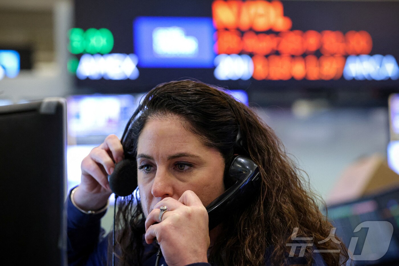 미증시 트레이더. ⓒ 로이터=뉴스1