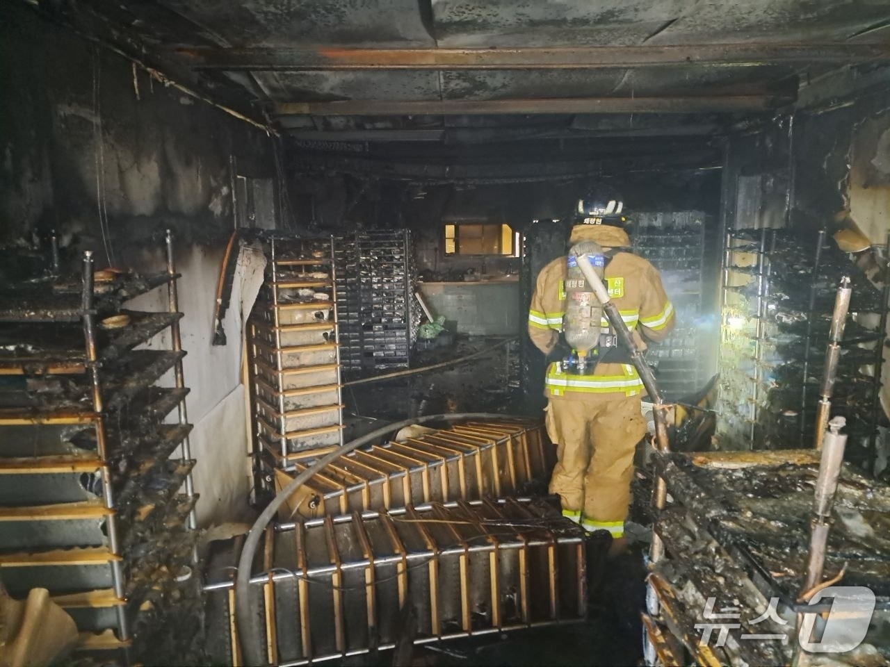고양 파충류 사육장 화재(파주소방서 제공, 재판매 및 DB 금지)/뉴스1