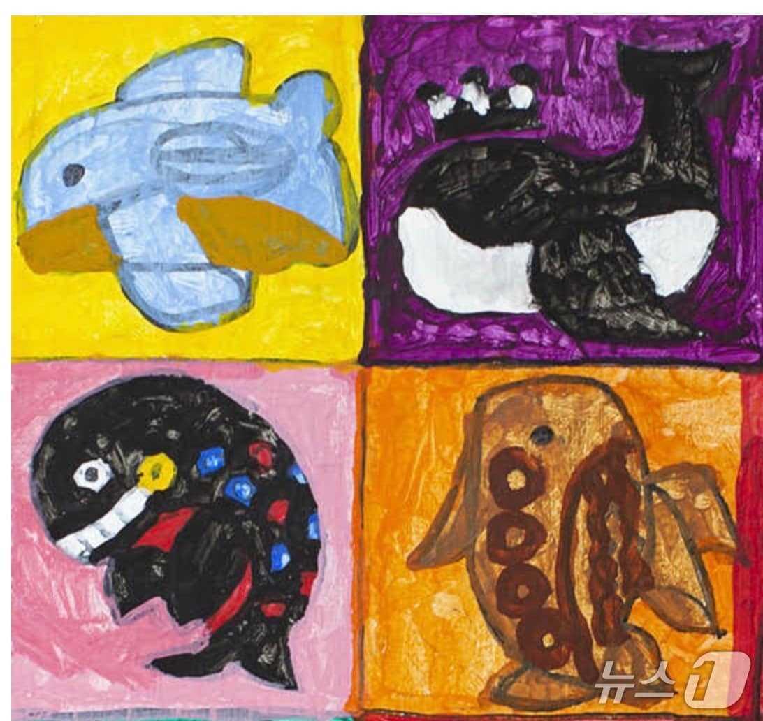 발달쟁애 예술가 송종구 작가의 작품 ,(코레일 제공. 재판매 및 DB금지) /뉴스1