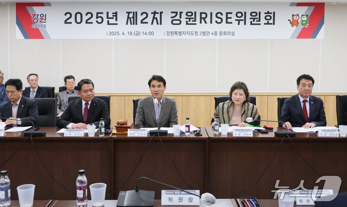 강원RISE위원회 회의.(강원특별자치도 제공. 재판매 및 DB금지)/뉴스1