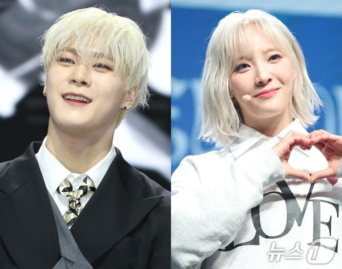 故문빈(왼쪽)과 빌리 문수아 ⓒ 뉴스1