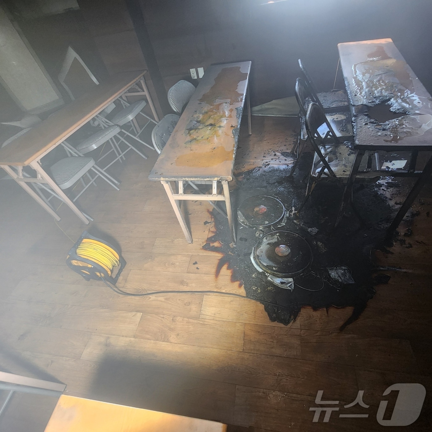 화재 현장(충주소방서 제공. 재판매 및 DB금지) 