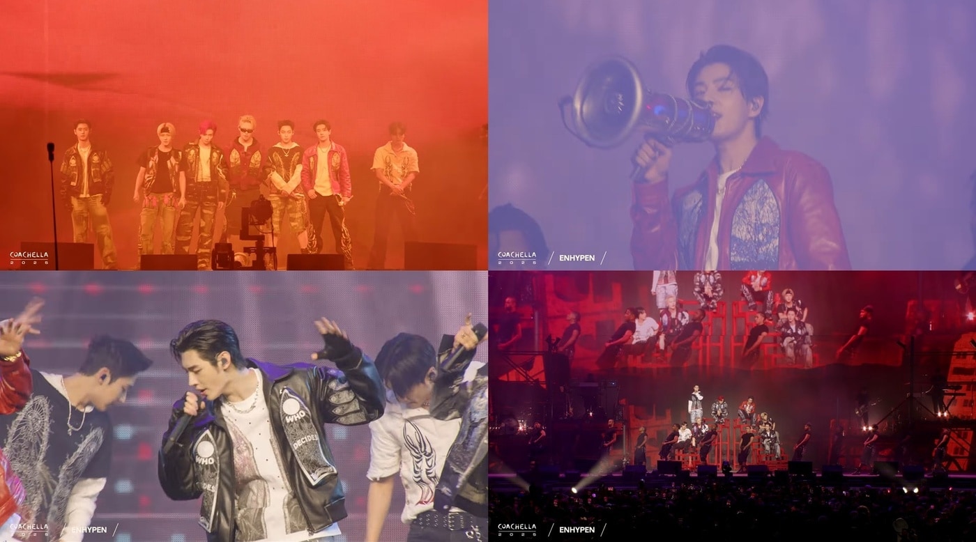 사진=&#39;코첼라 밸리 뮤직 앤드 아츠 페스티벌&#39; 중계 화면 갈무리 