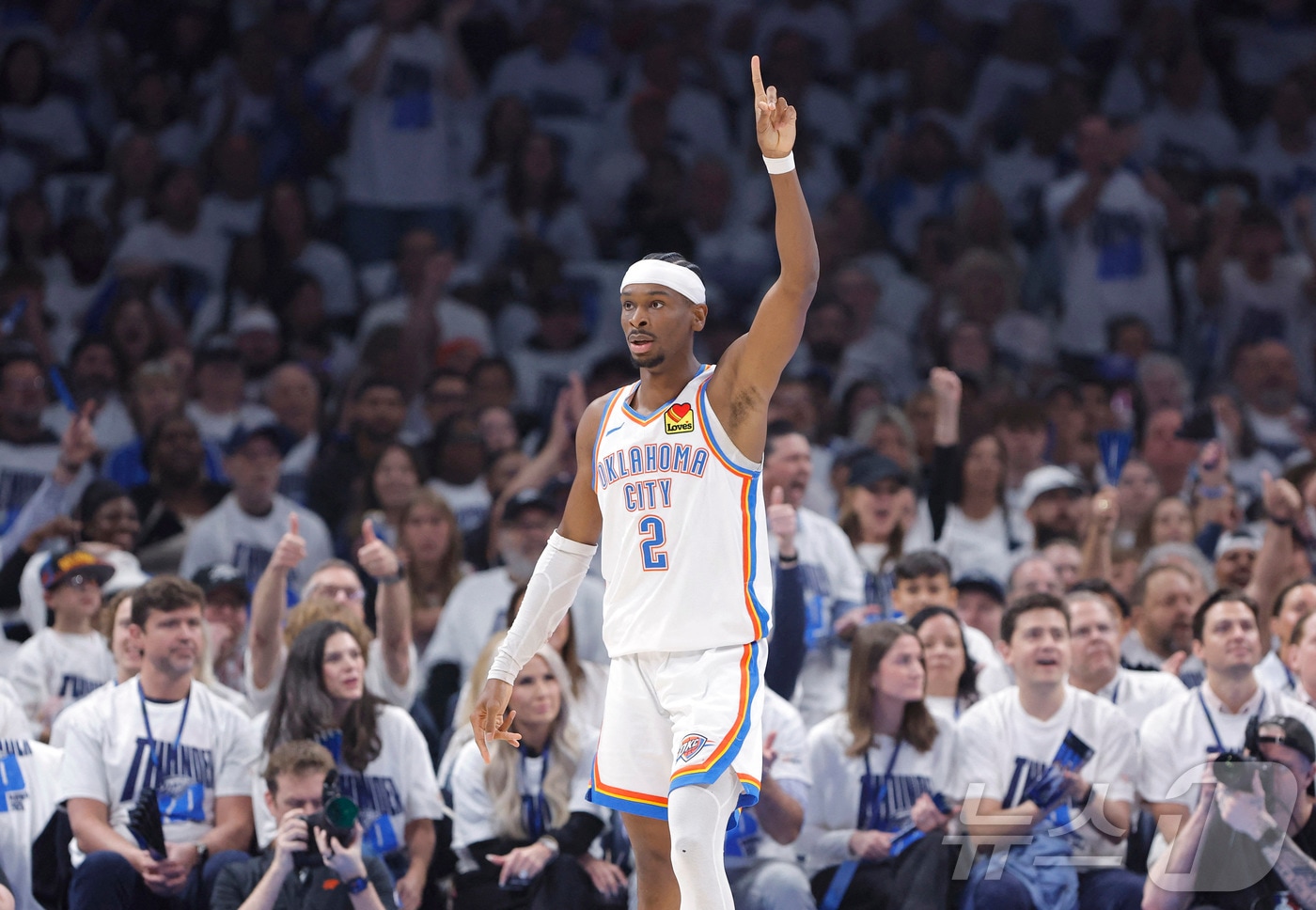 샤이 길저스 알렉산더는 개인 첫 NBA 정규리그 MVP 수상에 도전한다. ⓒ 로이터=뉴스1