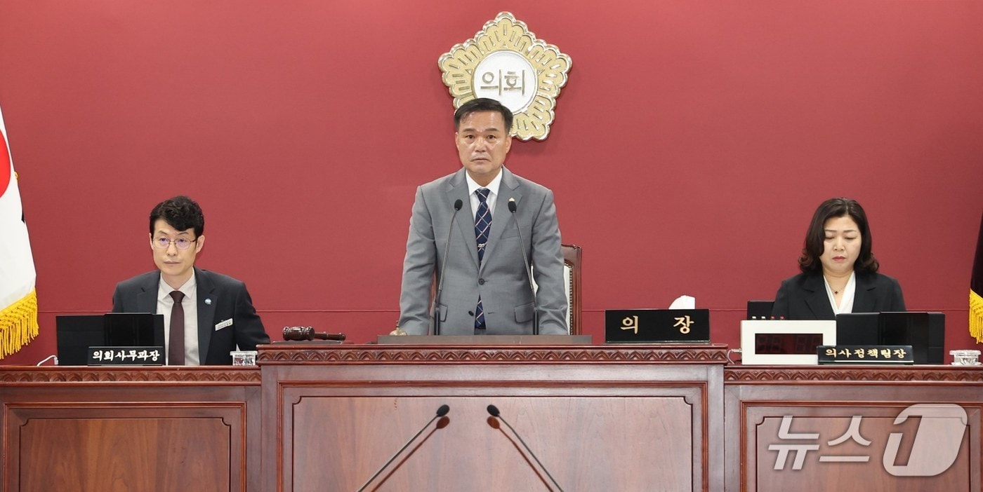  고창군의회 제 315회 임시회 개회&#40;군의회 제공. 재판매 및 DB금지&#41;