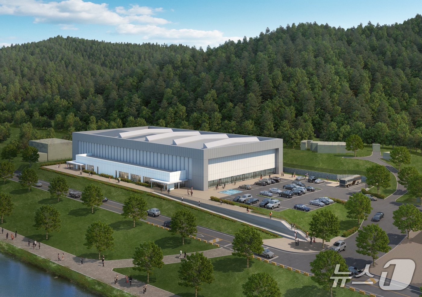 화천 생활실내체육관 조감도.(화천군 제공, 재판매 및 DB금지)