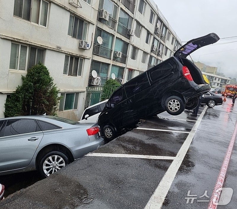 남양주 사고 현장. &#40;독자 제공&#41; /뉴스1