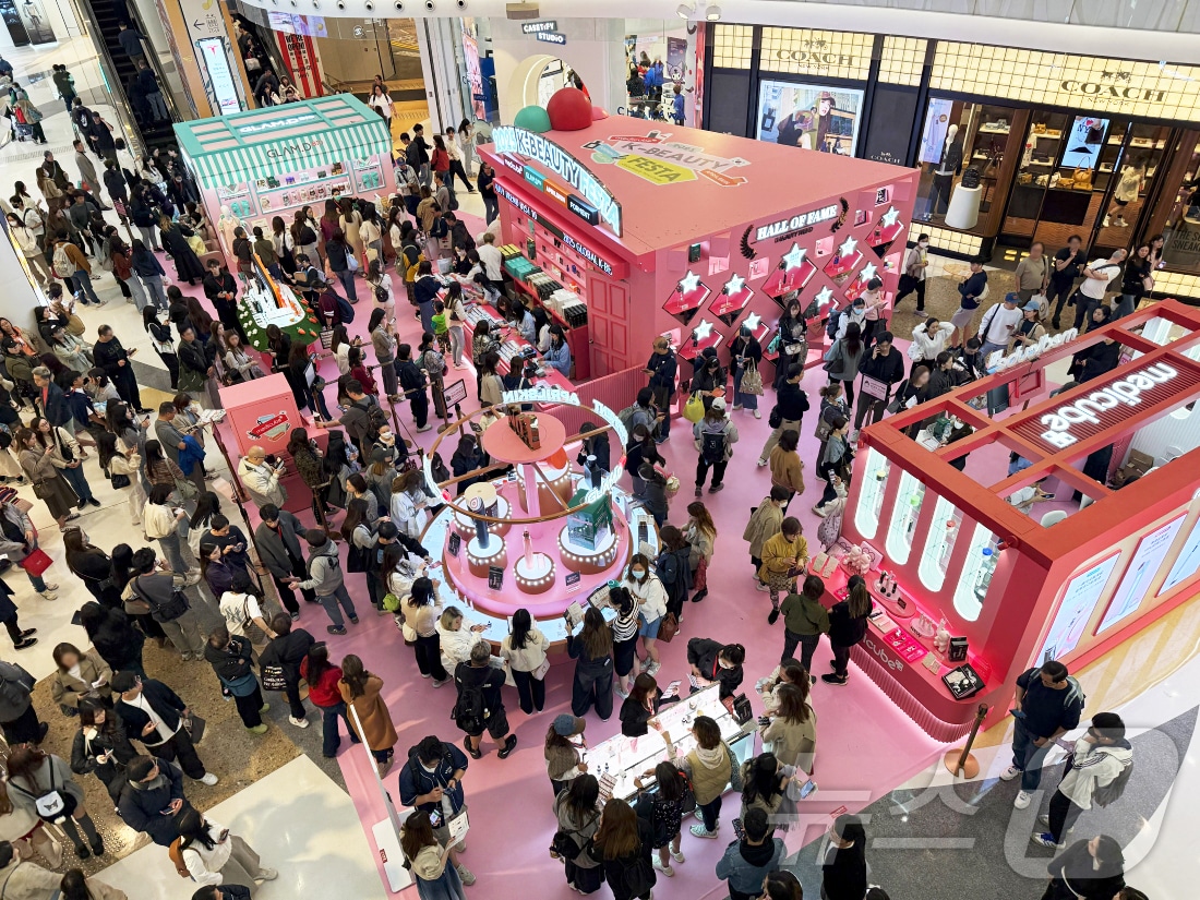 에이피알 홍콩 팝업스토어 모습 &#40;에이피알 제공&#41;