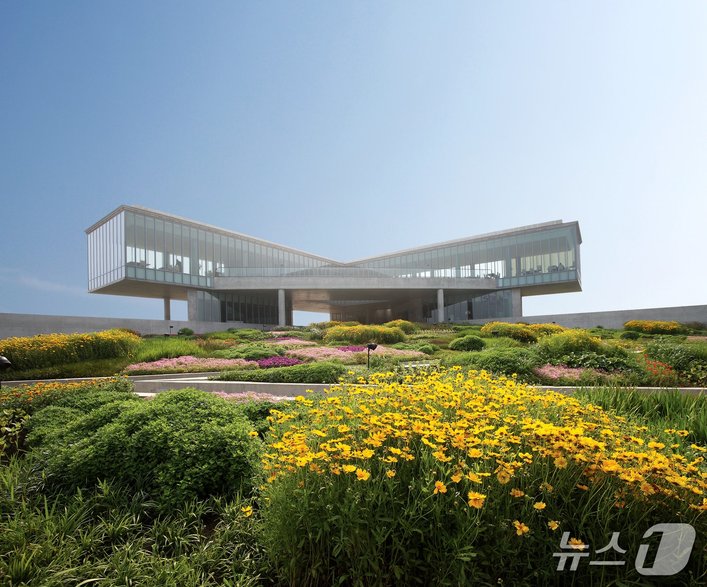 글라스 하우스 전경.&#40;휘닉스 아일랜드 제공, 재판매 및 DB 금지&#41;