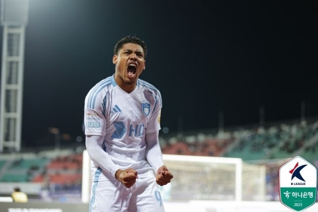 울산 HD 공격수 에릭.(한국프로축구연맹 제공)