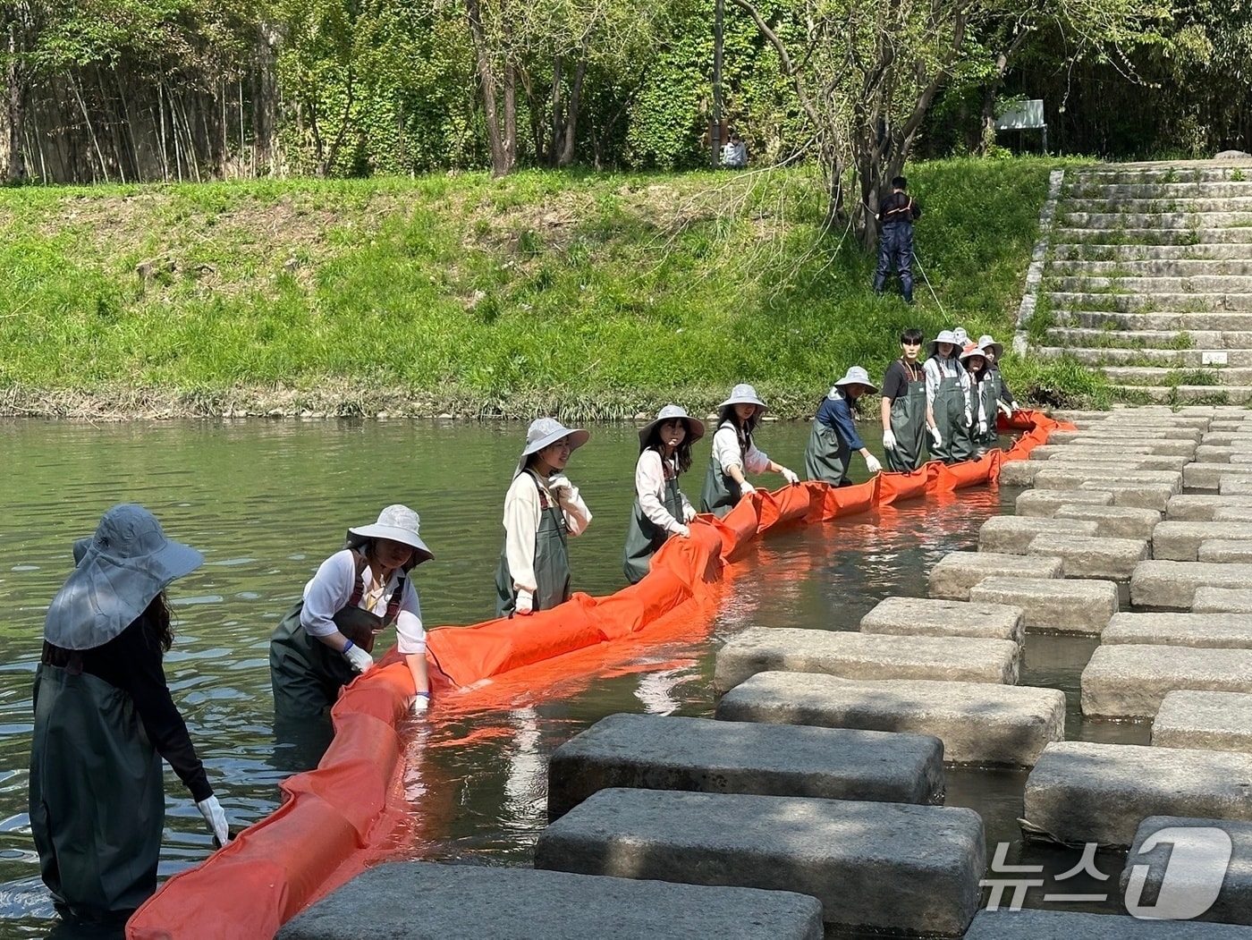2025년 방제훈련 사진.(서울시 제공)
