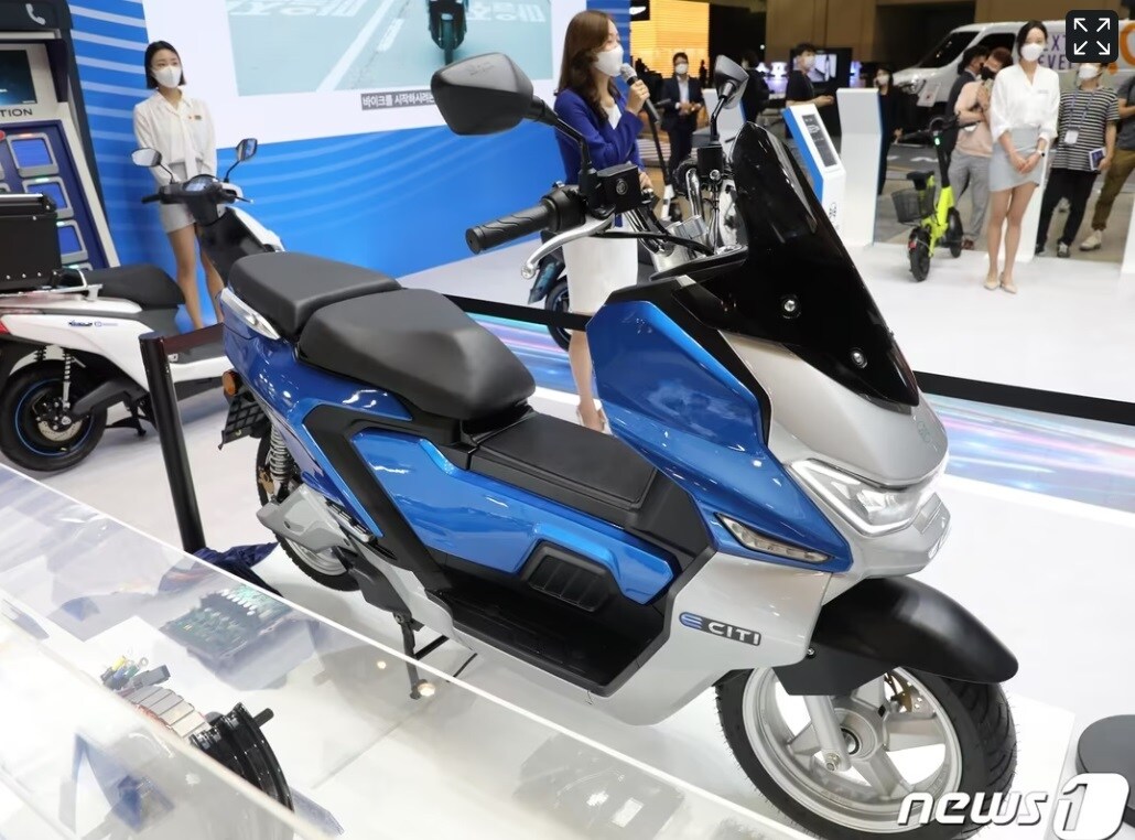 전기 오토바이./뉴스1 ⓒNews1 김영훈 기자