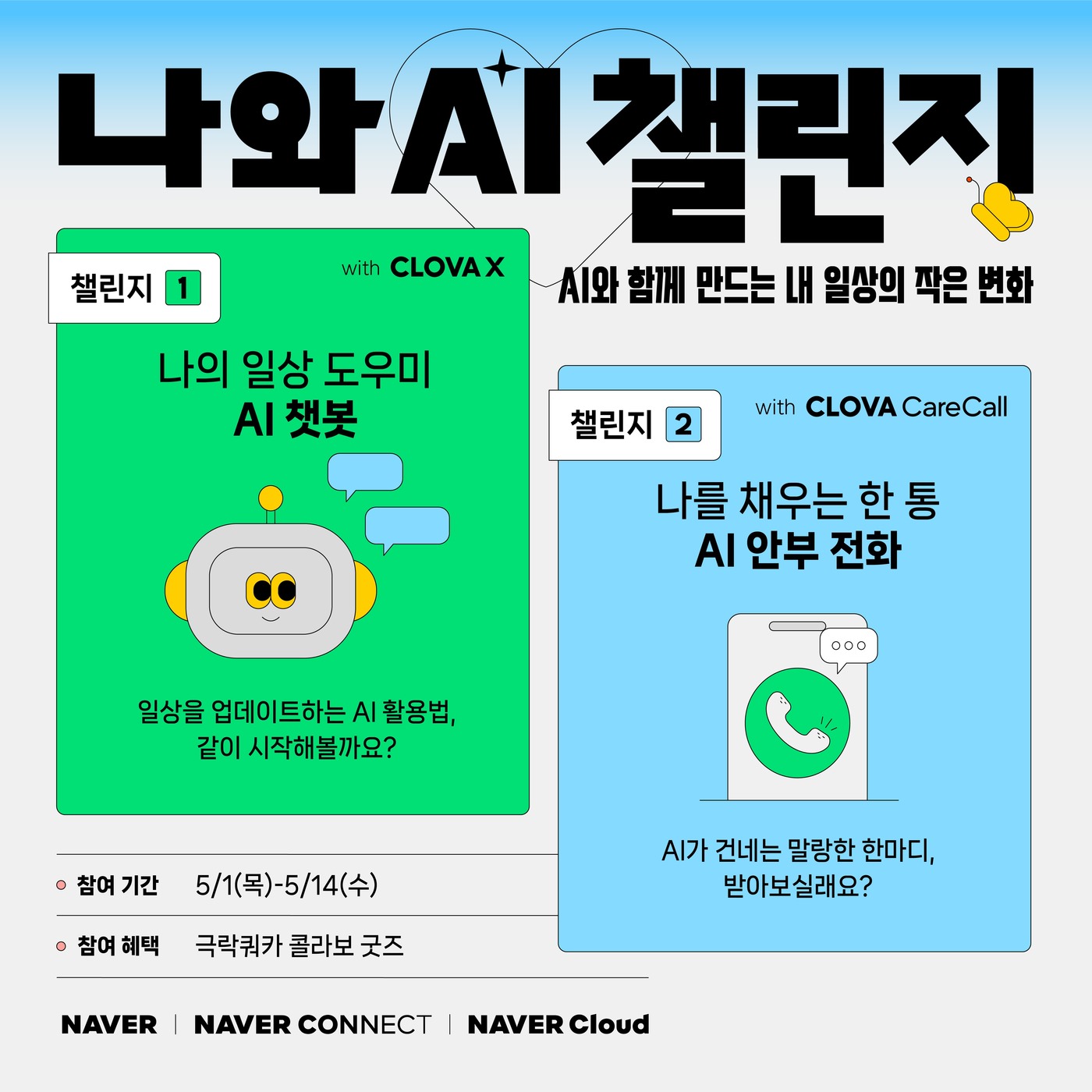 네이버 커넥트재단, 나와 AI 챌린지 진행