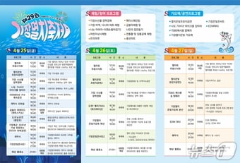 제29회 멸치축제 안내문.(기장군청 제공. 재판매 및 DB 금지)
