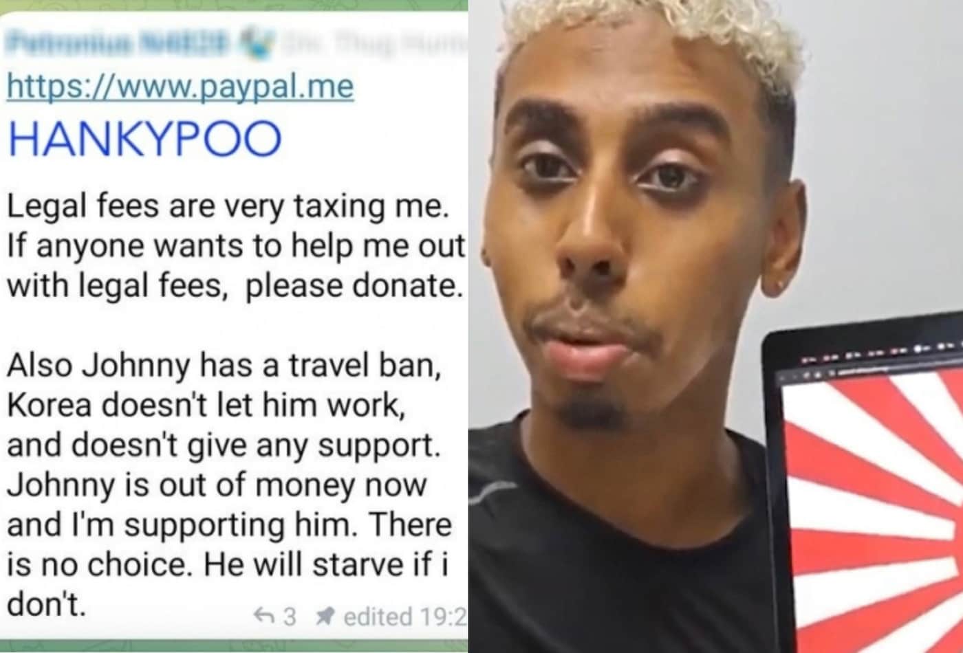 미국인 유튜버 조니 소말리. (서경덕 성신여대 교수 제공)