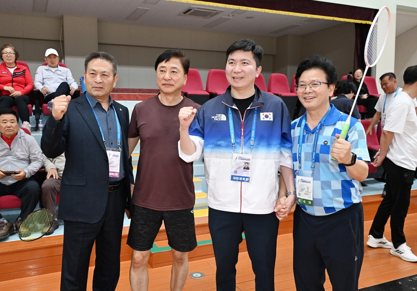 유승민 대한체육회장이 전국생활체육대축전 현장을 찾았다. (대한체육회 제공)