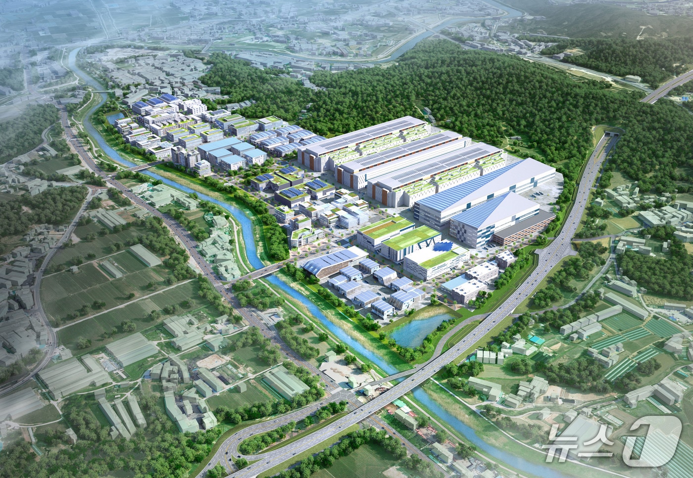 경기 양주시 은남일반산업단지 조감도.(경기주택도시공사 제공. 재판매 및 DB금지)/뉴스1