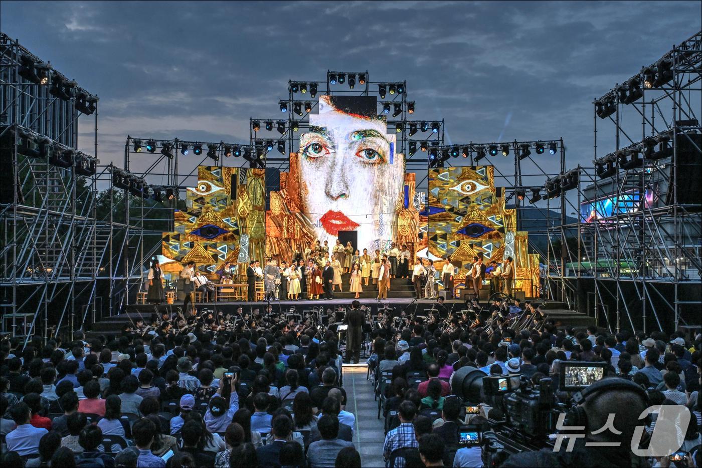 2024 광화문광장 야외오페라 공연.(서울시 제공)