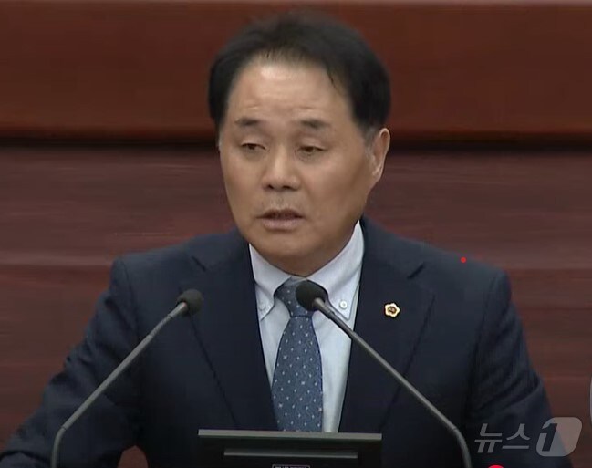 3일 이병철 전북자치도의원이 임시회에서 5분 발언을 하고 있다.2025.4.3/뉴스1
