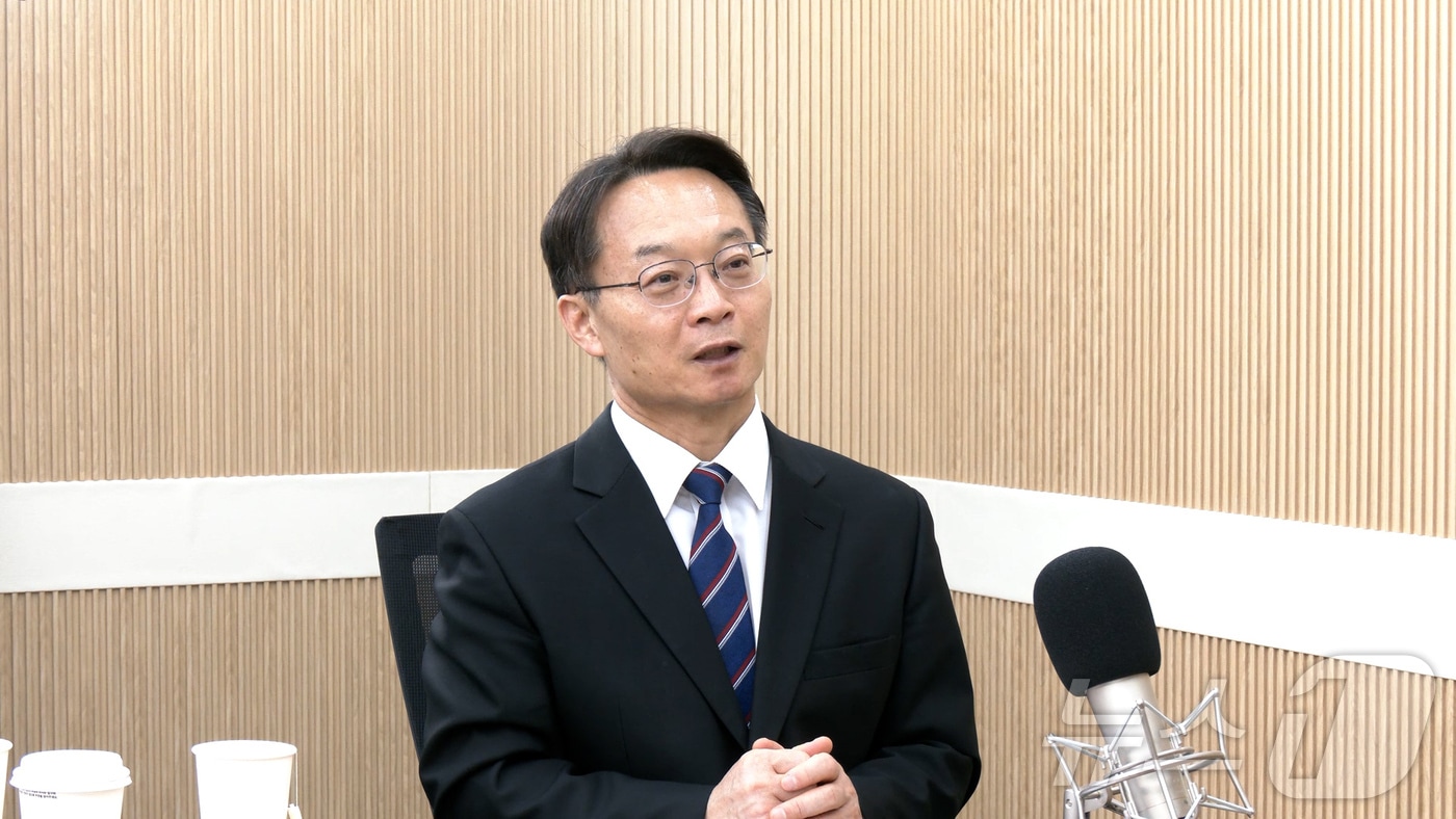 조해진 전 국민의힘 의원이 3일 뉴스1TV &#39;팩트앤뷰&#39;에 출연해 질문에 답하고 있다.