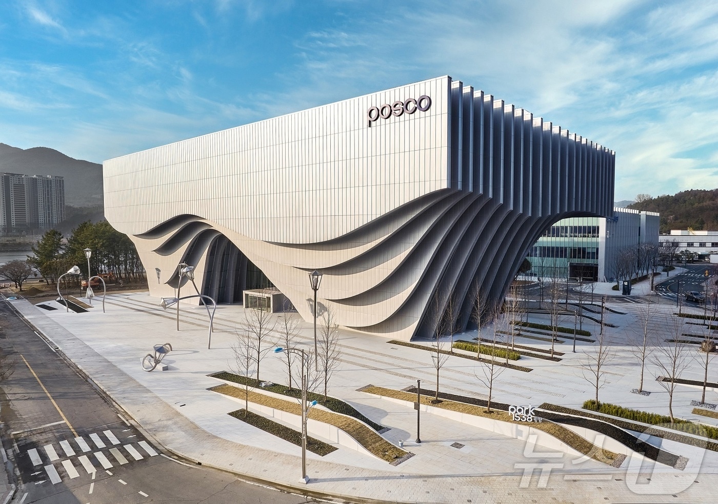 파크1538광양 홍보관 외관&#40;포스코 제공&#41;