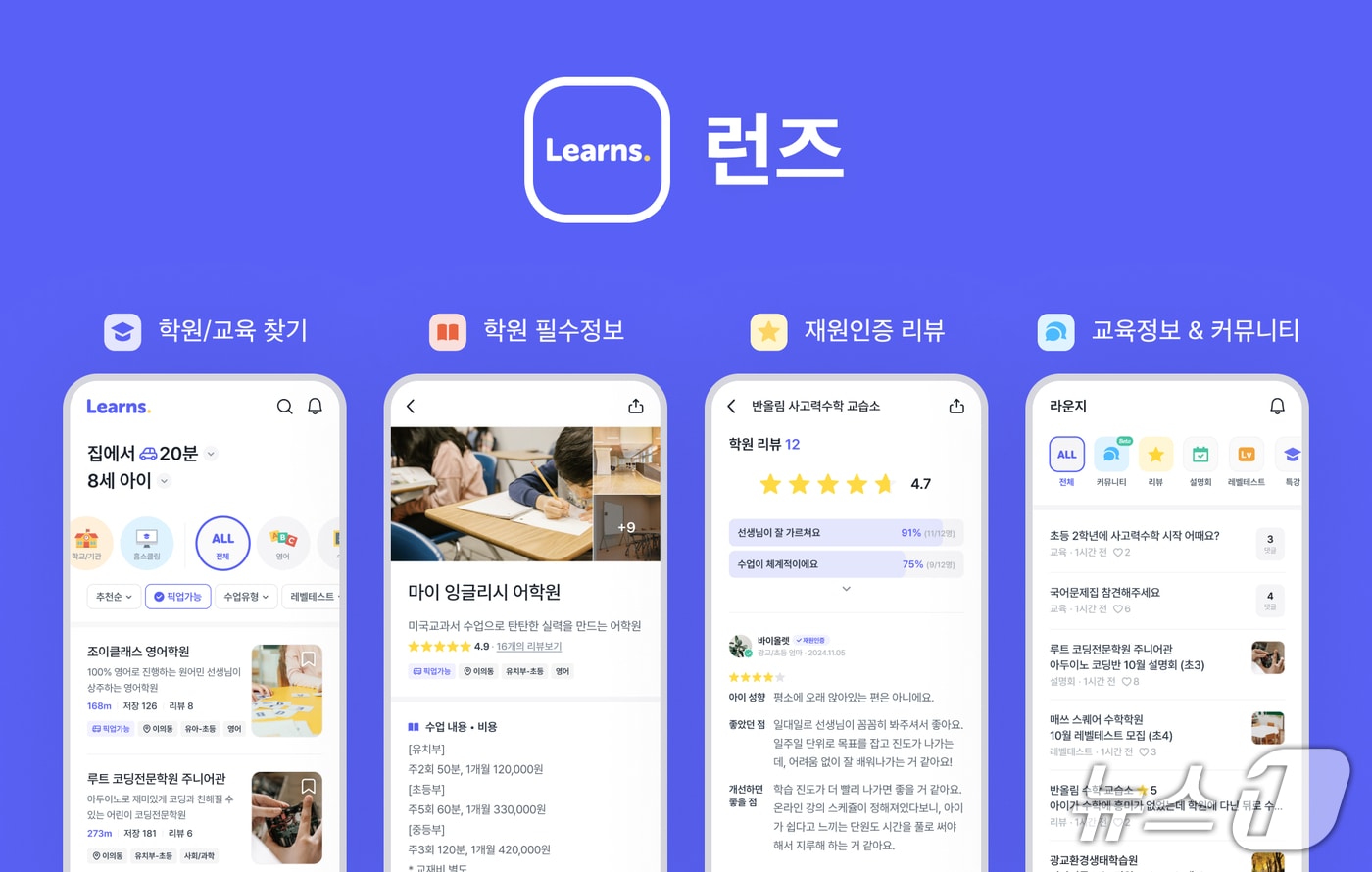 자녀 교육정보 플랫폼 '런즈' 운영사 밍글랩, 시드투자 유치 - 뉴스 썸네일 이미지
