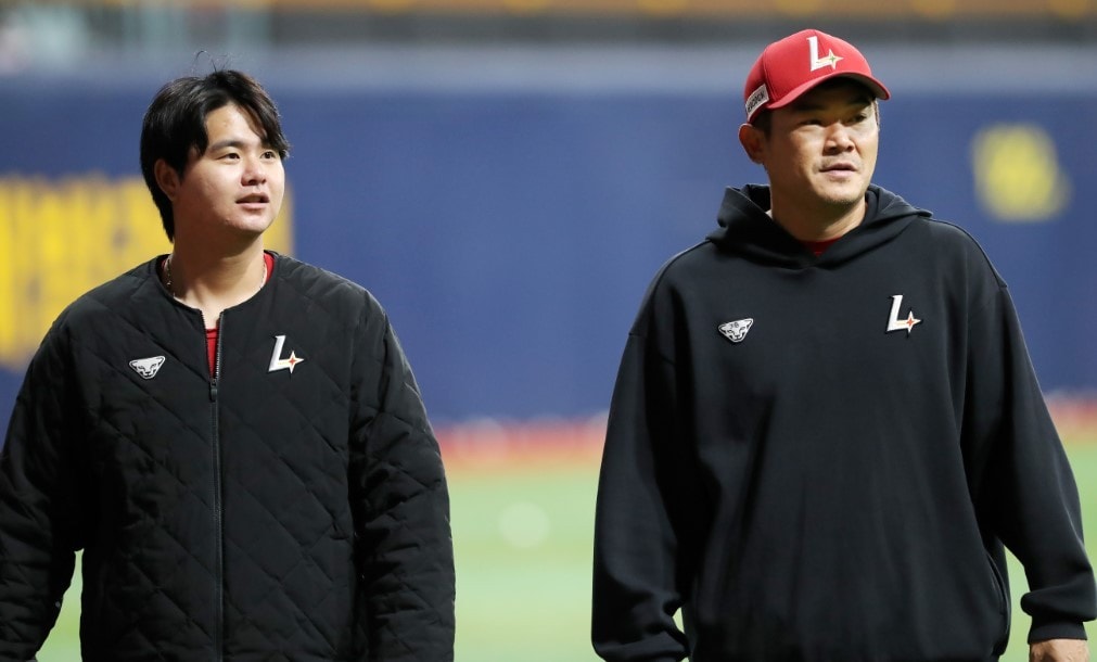 SSG 불펜의 핵심 역할을 하고 있는 김민과 노경은. (SSG 랜더스 제공)