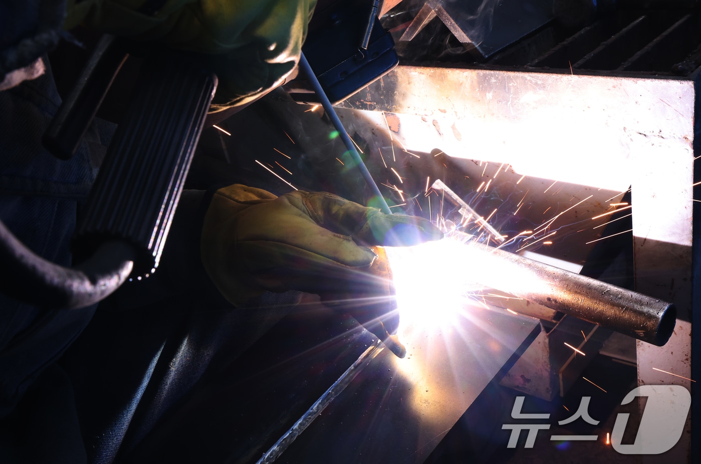 용접 작업. (사진은 기사 내용과 무관함) / 뉴스1 ⓒ News1김영운 기자