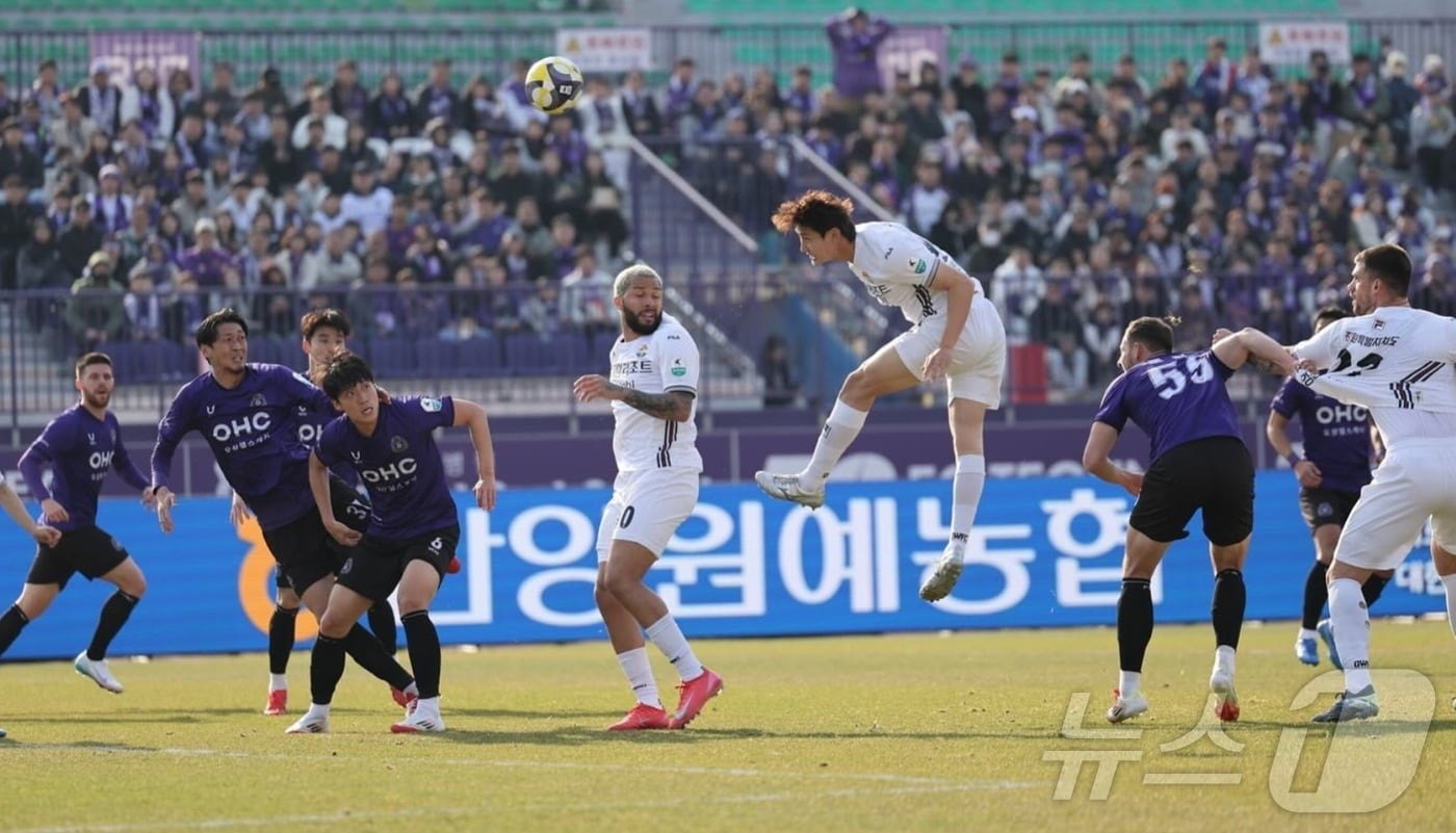 강원FC, FC안양과 경기.(강원FC 제공, 재판매 및 DB금지)