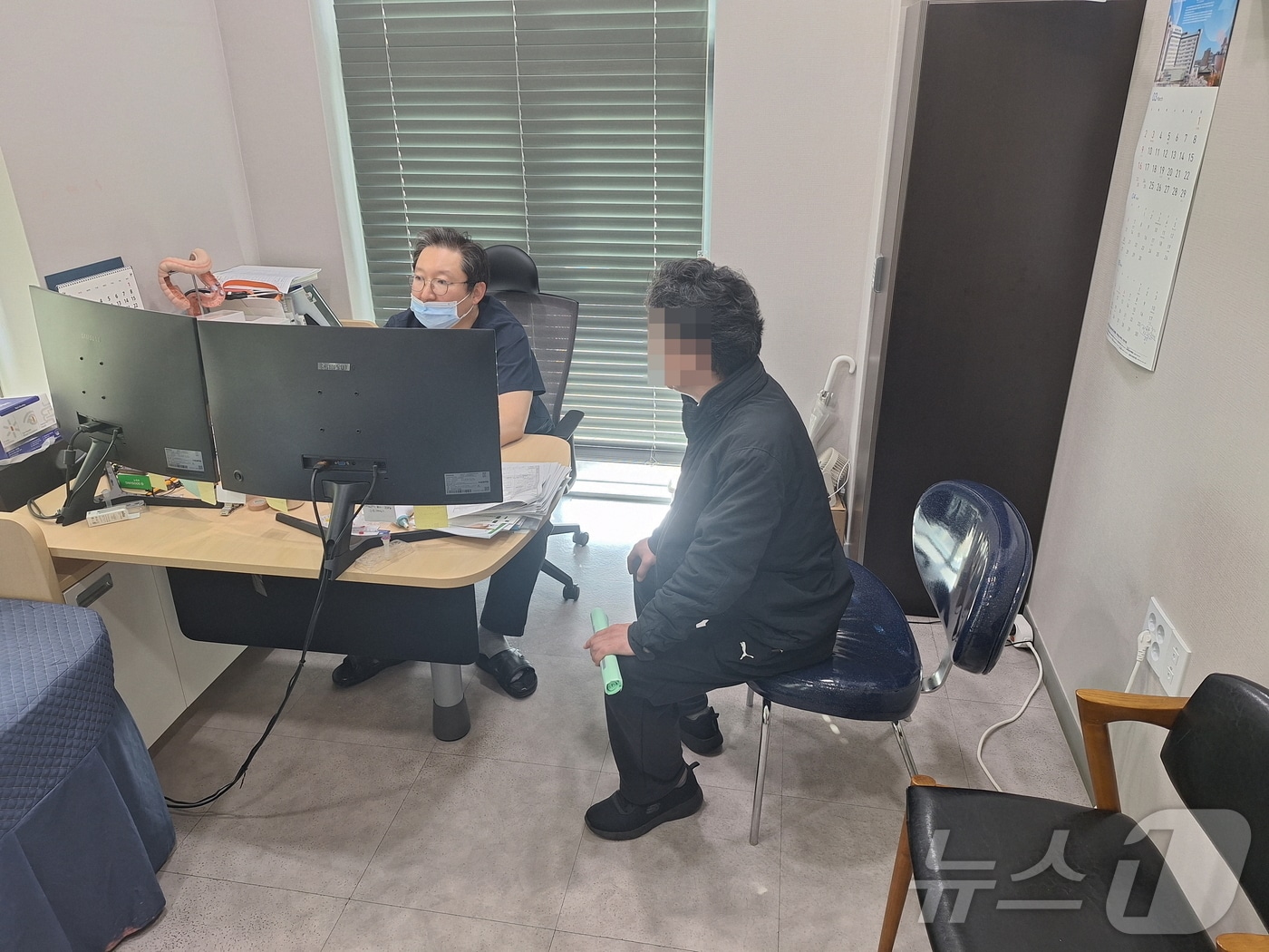 협력병원 초진 실시.(용산구 제공)