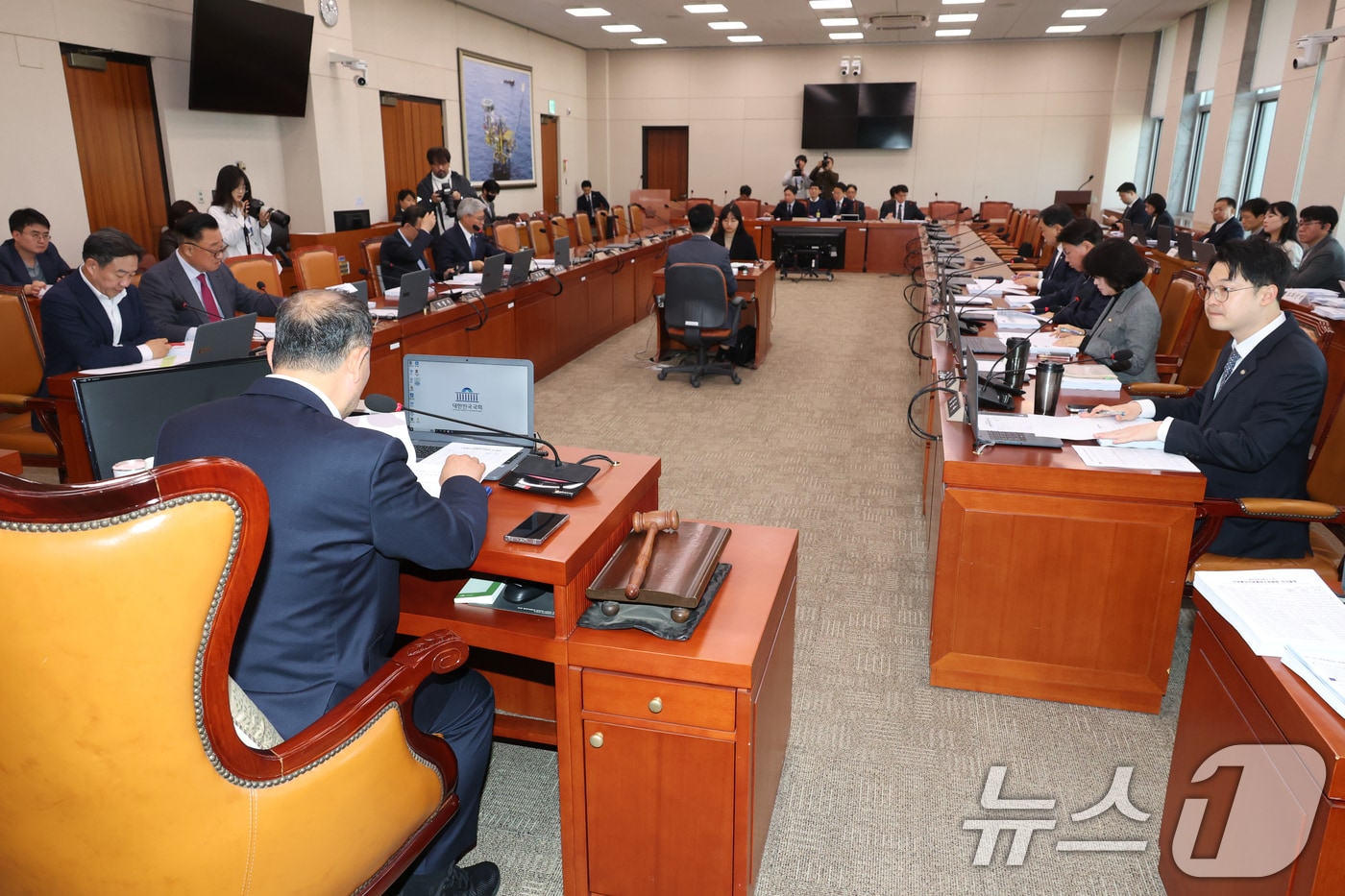 8일 오전 서울 여의도 국회에서 산업통상자원중소벤처기업위원회 제1차 산업통상자원특허 소위원회가 열리고 있다. 2025.4.8/뉴스1 ⓒ News1 이광호 기자