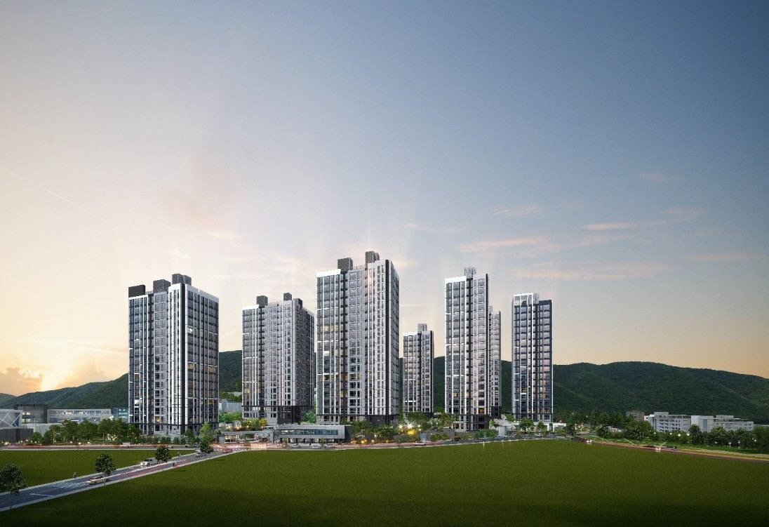 동원베네스트 스카이포레 투시도.