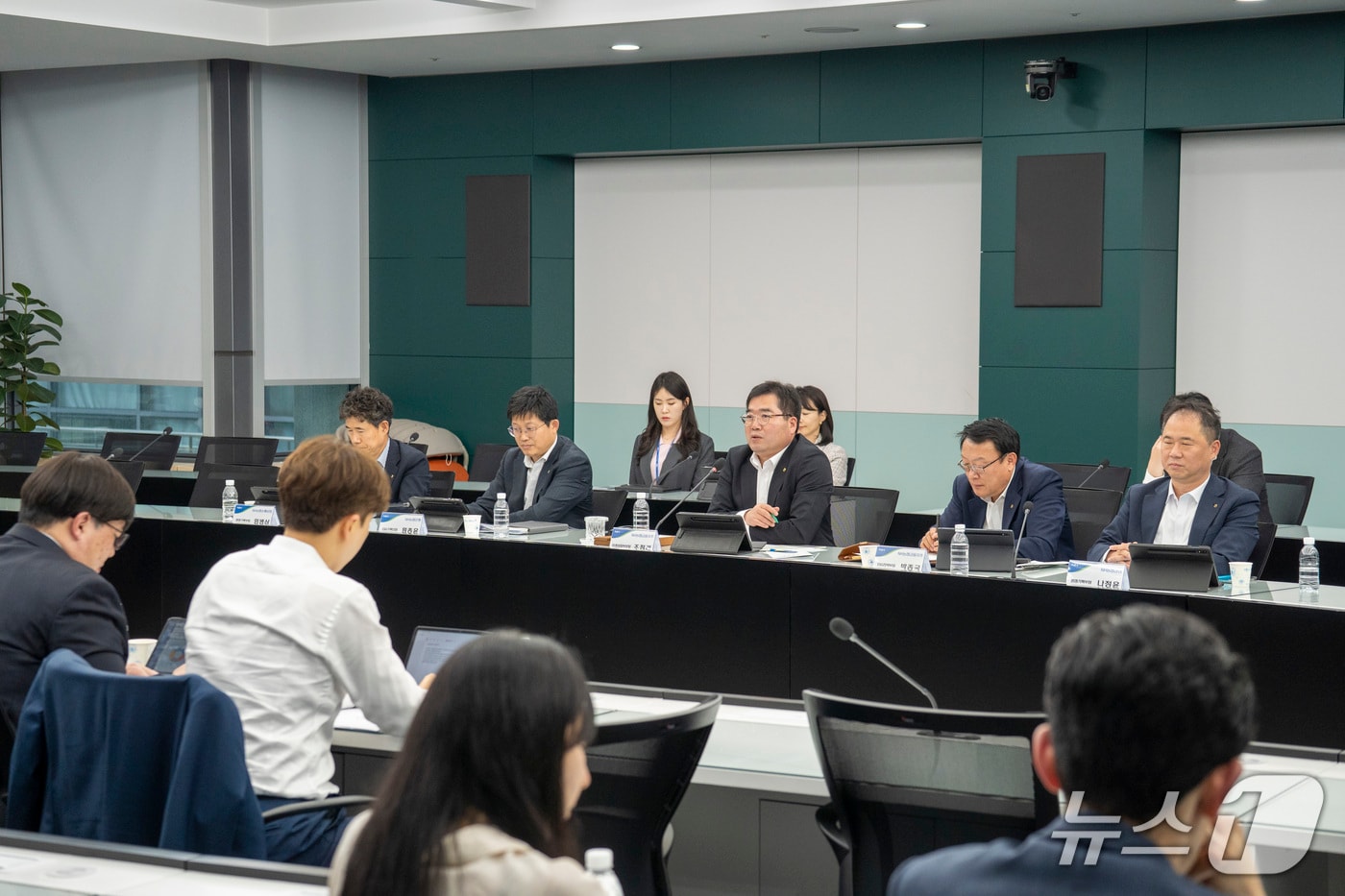 지난 9일 서울 중구 농협금융지주 본사에서 개최된 2025년 제1차 '농협금융 ESG추진협의회' 모습.(농협금융 제공)