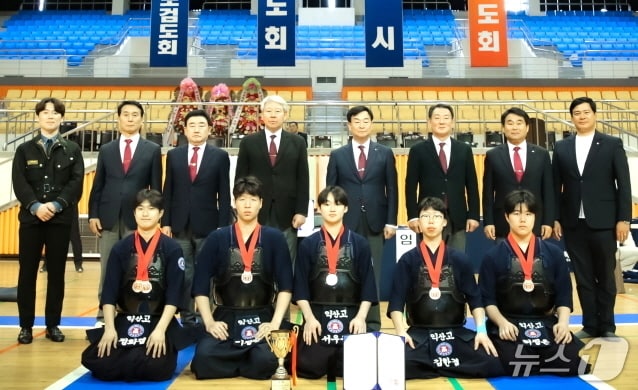 익산고등학교 검도부.(전북체육회 제공, 재판매 및 DB 금지)/뉴스1
