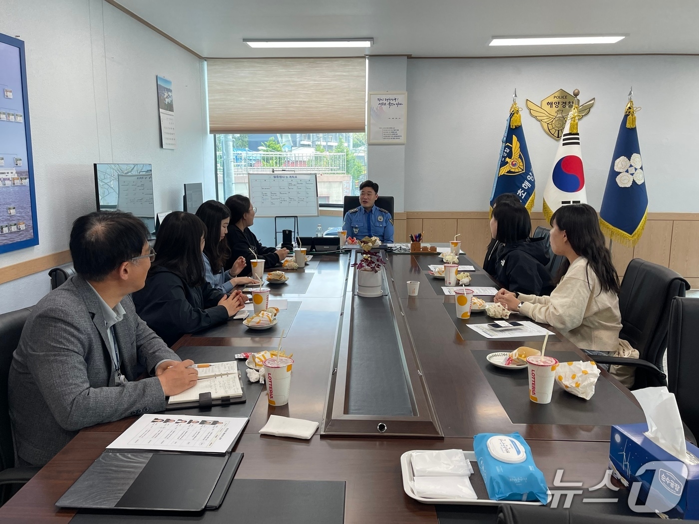 속초해경 청년인턴.(속초해경 제공, 재판매 및 DB 금지) 2025.5.13/뉴스1