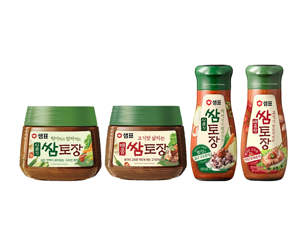 샘표, 프리미엄 쌈장 2종 간편 튜브 타입 출시 - 뉴스1