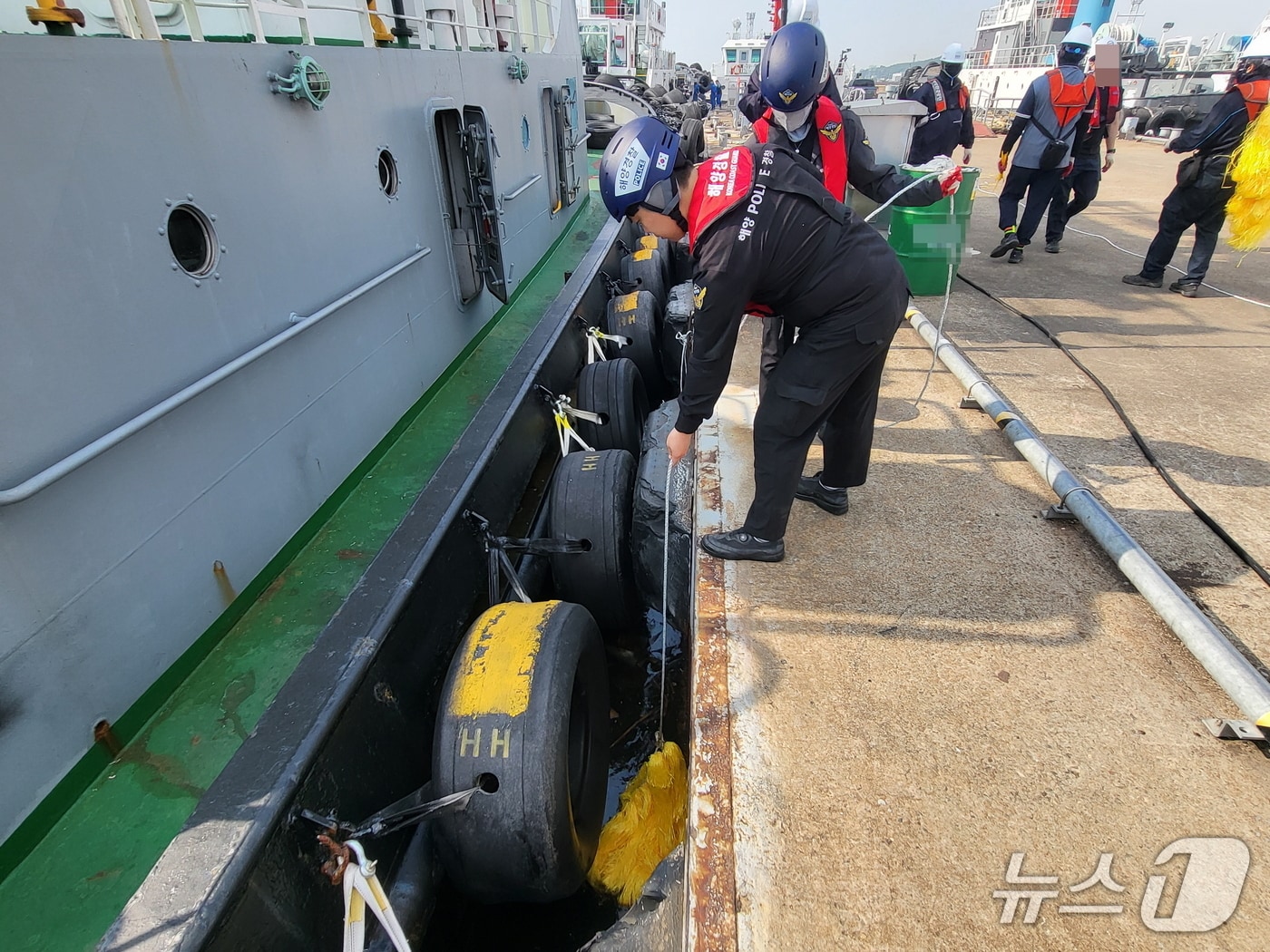 사고현장(인천 해양경찰서 제공.재판매 및 DB금지)