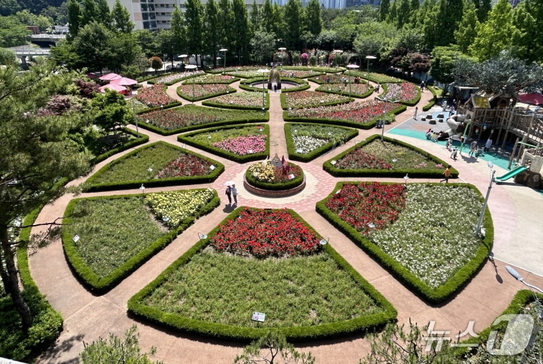부산 기장군 좌광천 지방정원 전경.(기장군천 제공. 재판매 및 DB 금지)