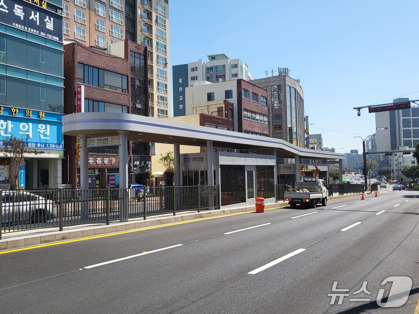 제주도 섬식정류장(제주도 제공. 재판매 및 DB금지)/뉴스1