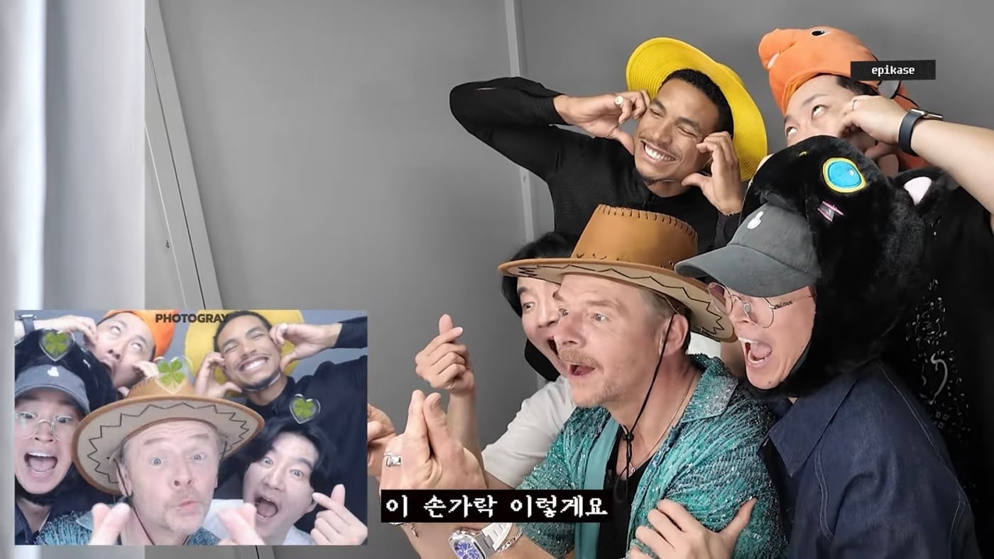 사이먼 페그, 그렉 타잔 데이비스 /롯데엔터테인먼트 제공