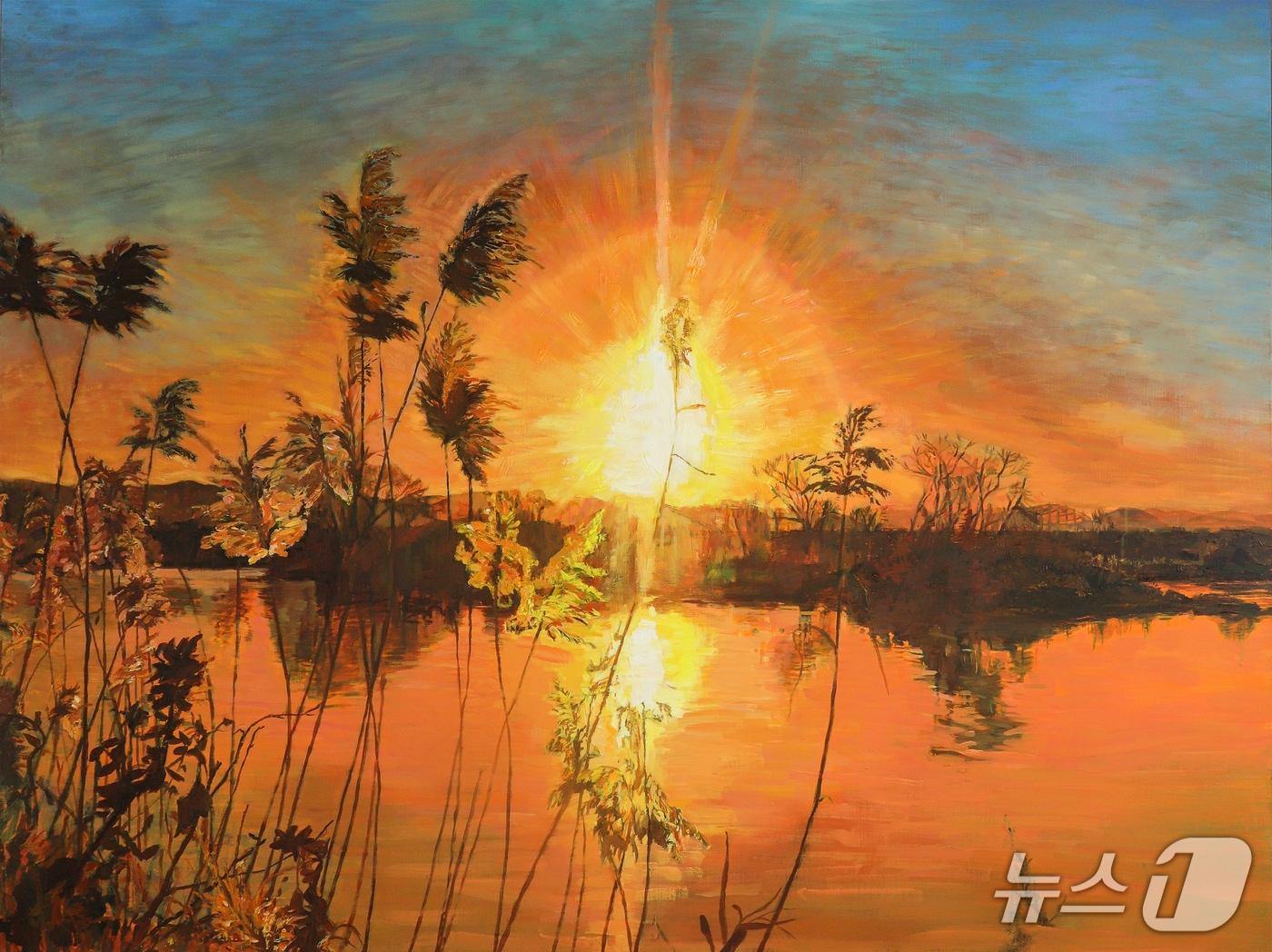 하미선 작가 &#39;1월1일의 일출&#39; 작품.&#40;대구 달성문화재단.재판매 및 DB 금지&#41;