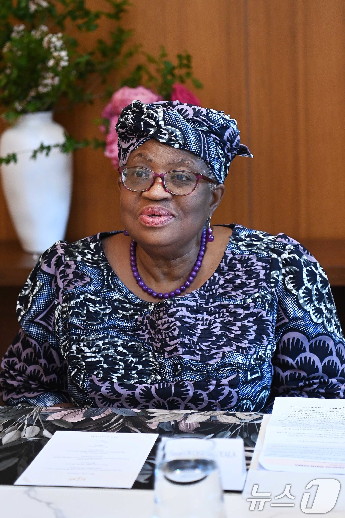 응고지 오콘조-이웰라 세계무역기구(WTO) 사무총장. (산업통상자원부 제공. 재판매 및 DB 금지) 2025.5.16 ⓒ 뉴스1