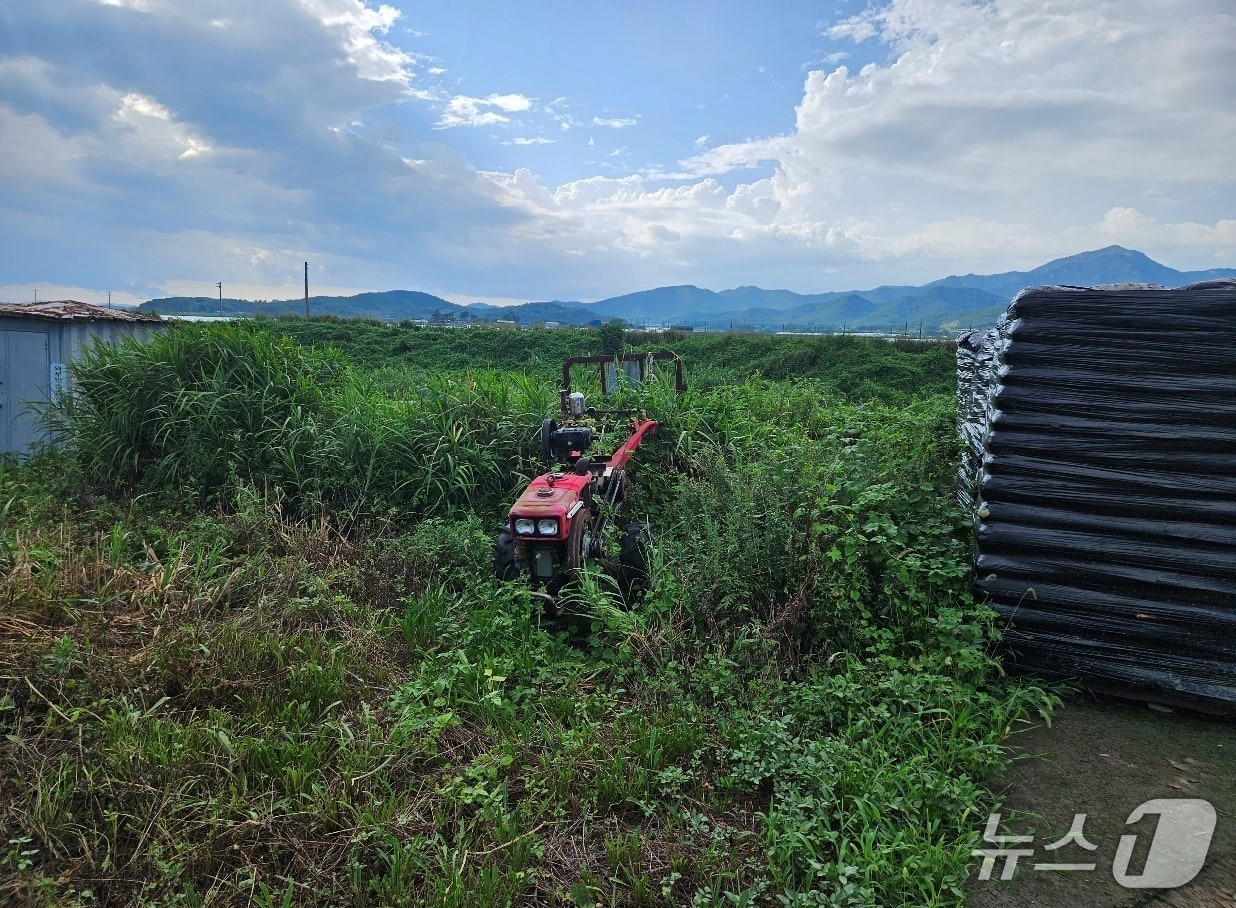 방치 농기계 모습.(전남도 제공. 재판매 및 DB금지) 2025.5.17/뉴스1