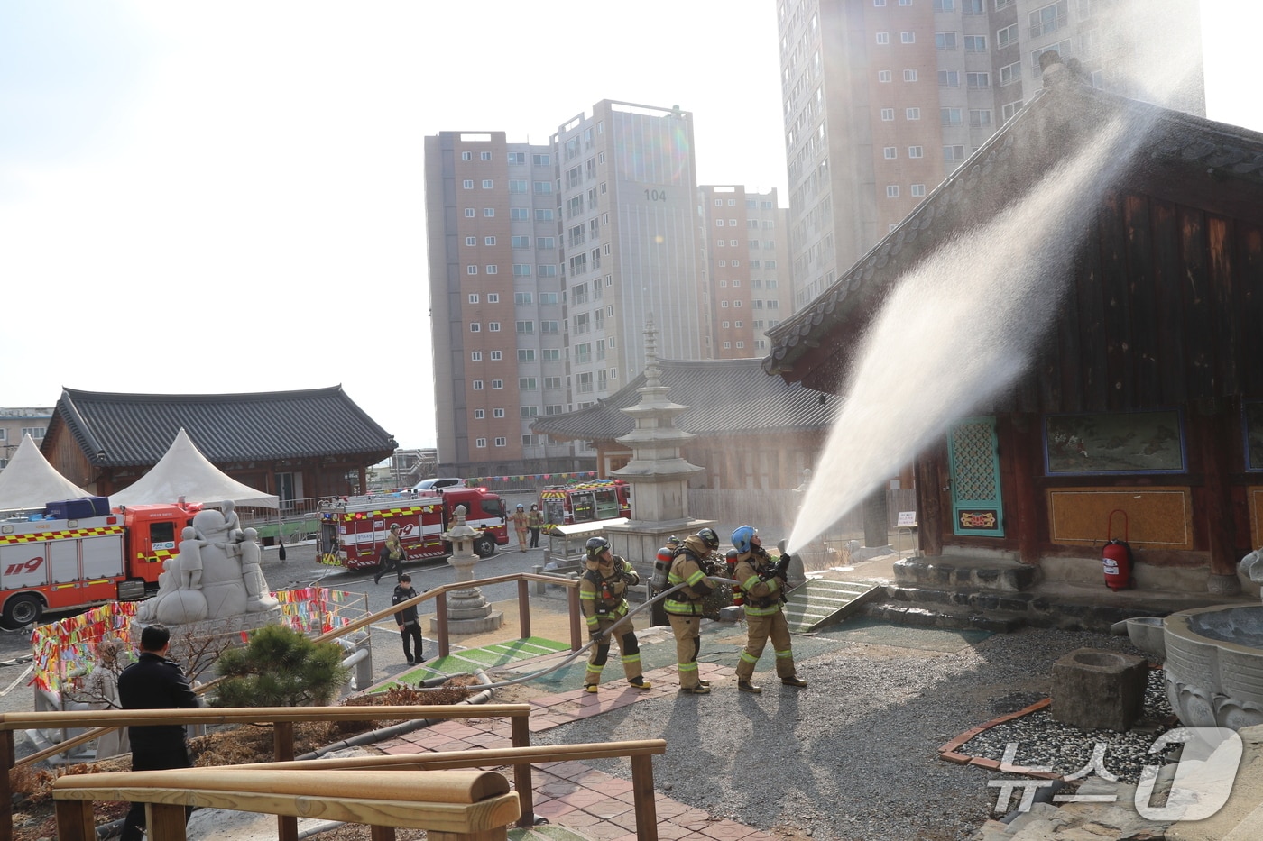 경기도소방재난본부 부처님 오신 날 사고 대비 특별경계근무. (경기도소방재난본부 제공. 재판매 및 DB 금지) 2025.5.2/뉴스1 