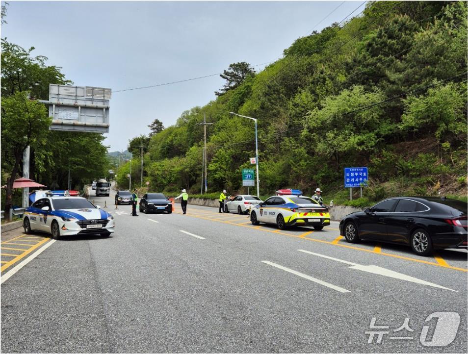  음주단속 모습(경기북부경찰청 제공. 재판매 및 DB 금지)/뉴스1