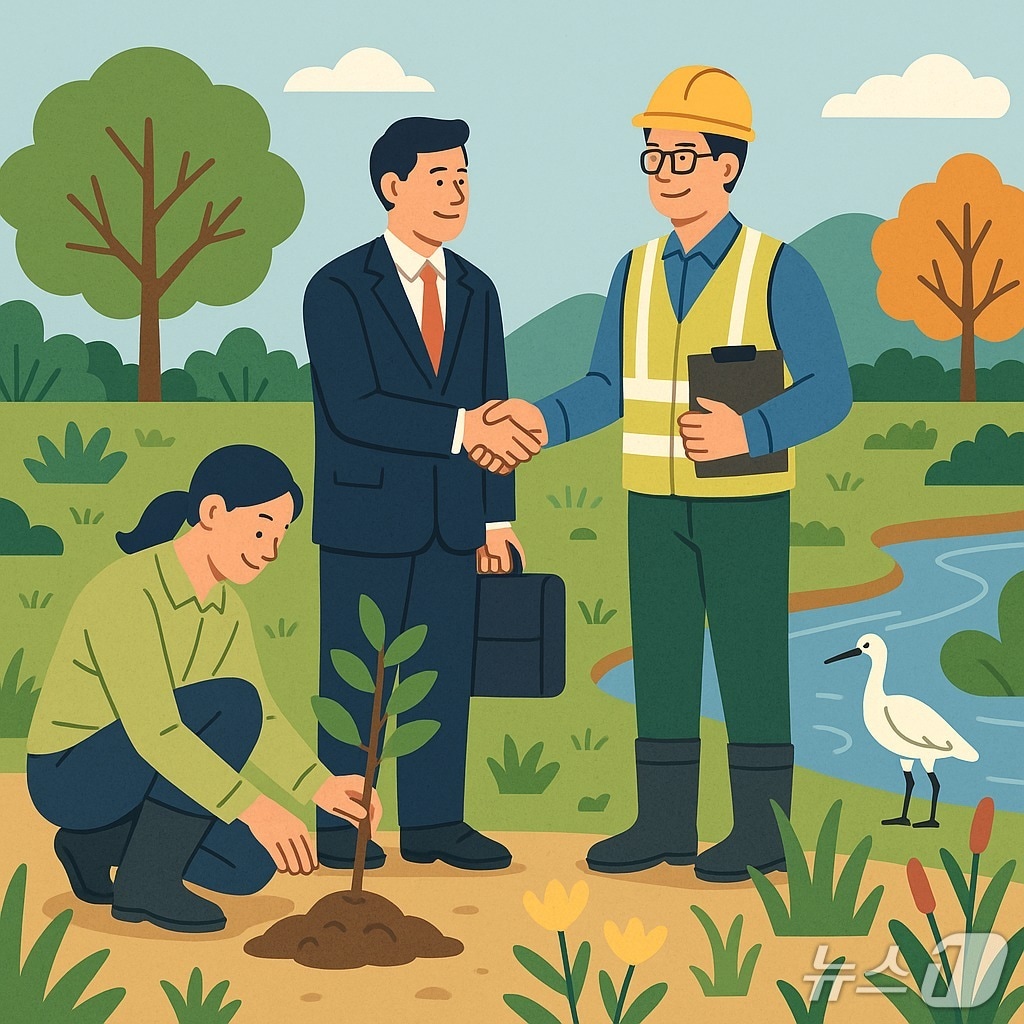 민관협력 생물다양성 증진 및 자연환경 복원 ⓒ 뉴스1